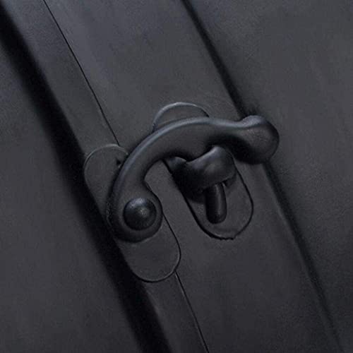 Horloges d'extérieur en fer forgé à double cadran rétro pour une fixation murale stable