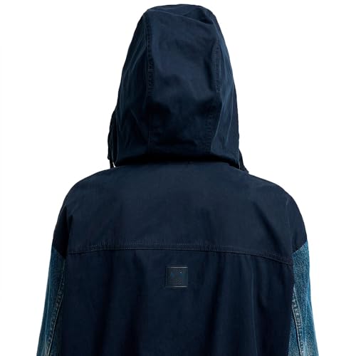 Armani Exchange Women's Limited Blue Edition Mixed Media Denim Jacket4