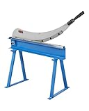 VEVOR Hand Plate Shear, 31.5 in Max Cutting Length, Manual Sheet Metal Shear Machine, Benchtop Cutter with T10 High-Hardness Blades, Q235 Material, for Cutting Large Metal Sheets Steel Aluminum Copper