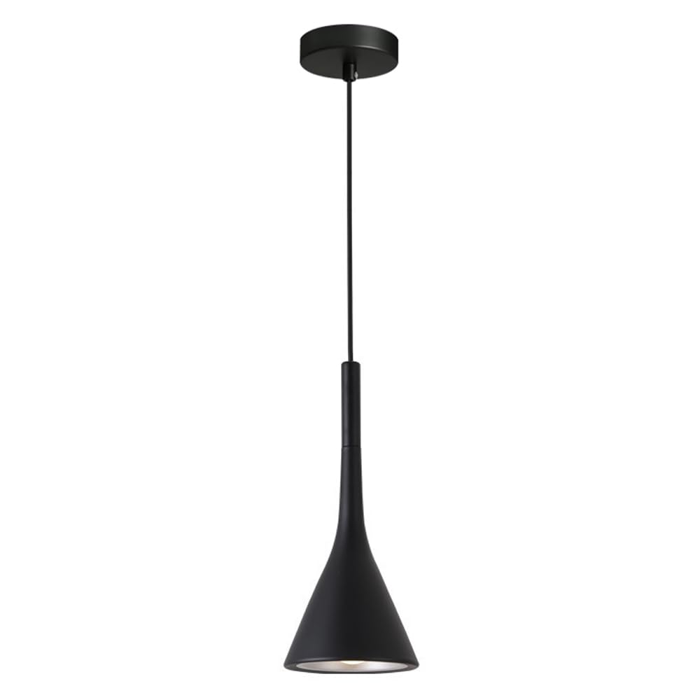 GUOGUOSM Modern Industrial Style Metal Hanging Lamp, E26 Light Source Single Head Pendant Light, Creative Flush Mount Chandelier, Bedroom Corridor Bar Decorative Light Fixtures