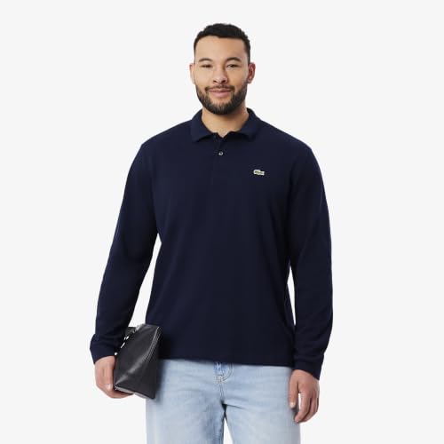 Image of Lacoste Classic Fit Long Sleeved L.12.12 Polo Shirt