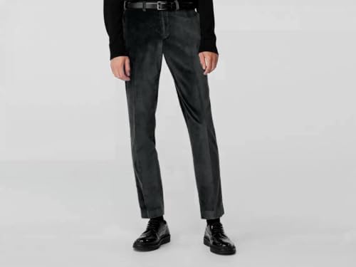 Mens Velvet Suit Two Button Slim Fit Suits Dinner Party Prom Wedding Tuxedo Notch Lapel Blazer and Velvet Pants4