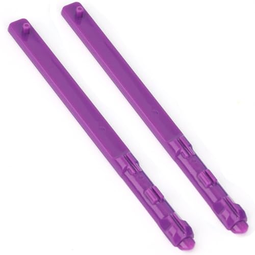 Stick and Poke Kit, 2 Pcs Hand Poke Stick Pen Needle Holder Stick Art Reusable Hand Poke Pen Holder for Beginners (Purple)