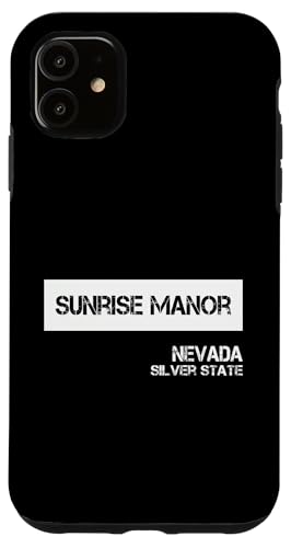 Carcasa para iPhone 11 Sunrise Manor Design College Nevada