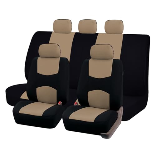 Couvre siège auto en tissu bicolore respirant pour une protection durable de SUV