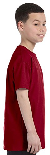 Gildan boys Heavy Cotton T-Shirt(G500B)-TENNESSEE ORANGE-M3