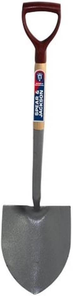 Spear & Jackson 2050AV Round Mouth Fox Shovel, Blue, 28-Inch