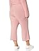 The Drop Women's Bernadette Pull-On Cropped Sweater Pant, Zephyr Pink, M