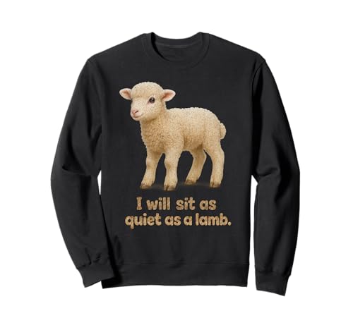 Photo de Distressed Sit Quiet Lamb King John Arthur Shakespeare Citation Sweatshirt