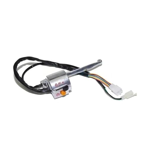 Interruptor de manillar derecho con maneta de freno para luces y bocina de moto