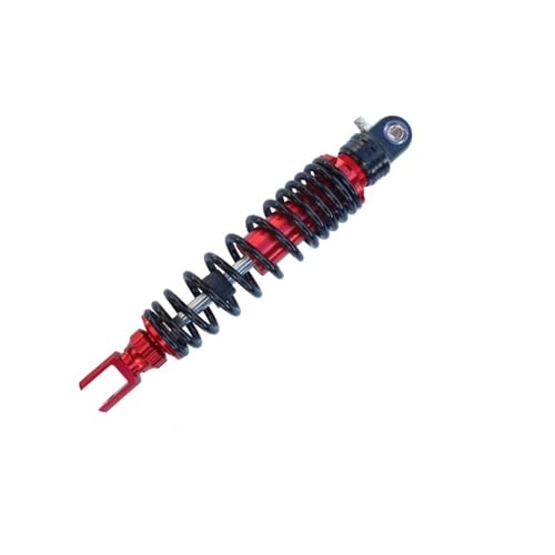 Amortisseur arrière moto 310mm réglable rouge pour scooter et cyclomoteur