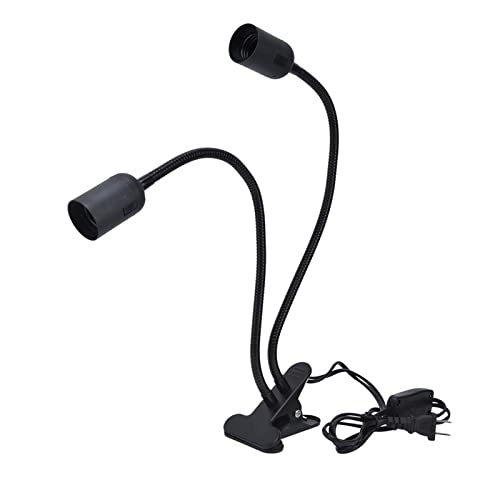 La Mejor Recopilación de Lampara clip - solo los mejores. 43 Soporte de Lámpara con Clip Lámpara de Escritorio con Abrazadera, Cuello de Alambre Flexible E26/E27 Soporte de Lámpara con Clip para Lámpara con Clip de Escritorio, Lámpara...
