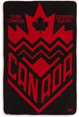 HBC Canada Olympic Team Collection Country Sweater Fleece Travel Blanket New