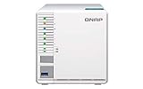 QNAP TS-351 Ethernet Torre Blanco NAS - Unidad Raid (9 TB, Unidad de Disco Duro, Unidad de Disco Duro, SSD, SATA, 3.5", SATA, Serial ATA II, Serial ATA III)