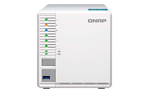 QNAP TS-351 Ethernet Torre Blanco NAS - Unidad Raid (9 TB, Unidad de Disco Duro, Unidad de Disco Duro, SSD, SATA, 3.5", SATA, Serial ATA II, Serial ATA III)