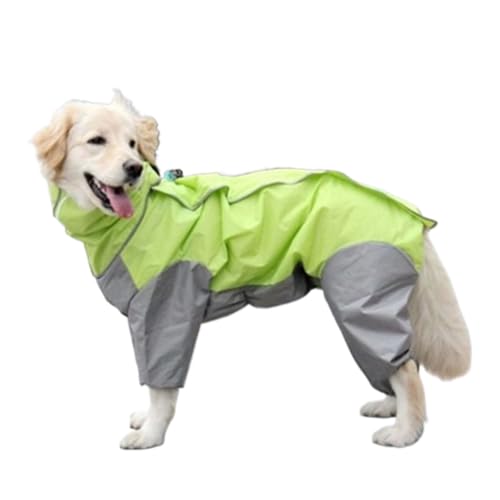 犬 レインコート 犬 カッパ 犬服 ペット 雨具 可愛い ペットレインコート フード付き 着脱簡単 梅雨対応 通気 防雪 防水 防塵 汚れ防止 風よけ寒さ対応 耐久性 快適 軽量 携帯便利 散歩 中大型犬 リード穴あり XL