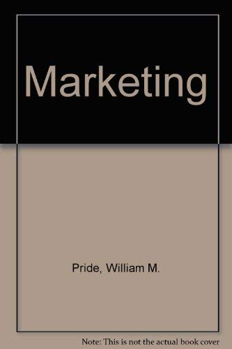 Marketing: Concepts and Strategies 0618192425 Book Cover