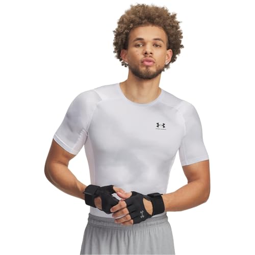 T-shirt imprimé UA HeatGear Armour M anti humidité fini les hauts trempés