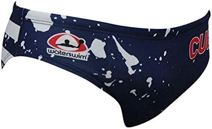Suit Cuba Stripes Swimwear, Swim Briefs for Swimmers, Water Polo, Underwater Hockey, Underwater Rugby