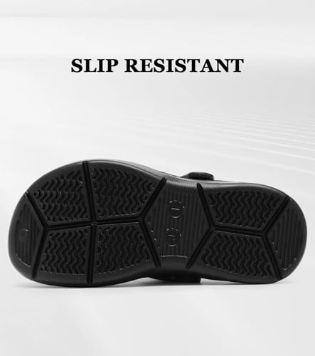 Image of Kids Girls Boys Clogs Garden Shoes Toddler Slip on Sandals Children Water Shower Beach Pool Slippers