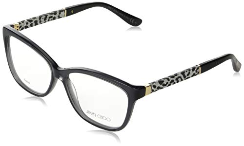 Jimmy Choo - JIMMY CHOO 105, Cat Eye, acetate, women, DARK GREY GLITTER BLACK(J3K), 55/14/135