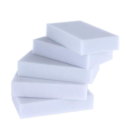 AMOYER Magic Cleaning Sponge Foam Cleaning Pad Eraser Sponge for All Surface Bathroom Kitchen Floor Baseboard Wall Cleaner Gray