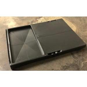 NORTEK GLOBAL HVAC 669856R 19-1/2"W X 28"D BLACK HORIZONTAL PLASTIC DRAIN PAN