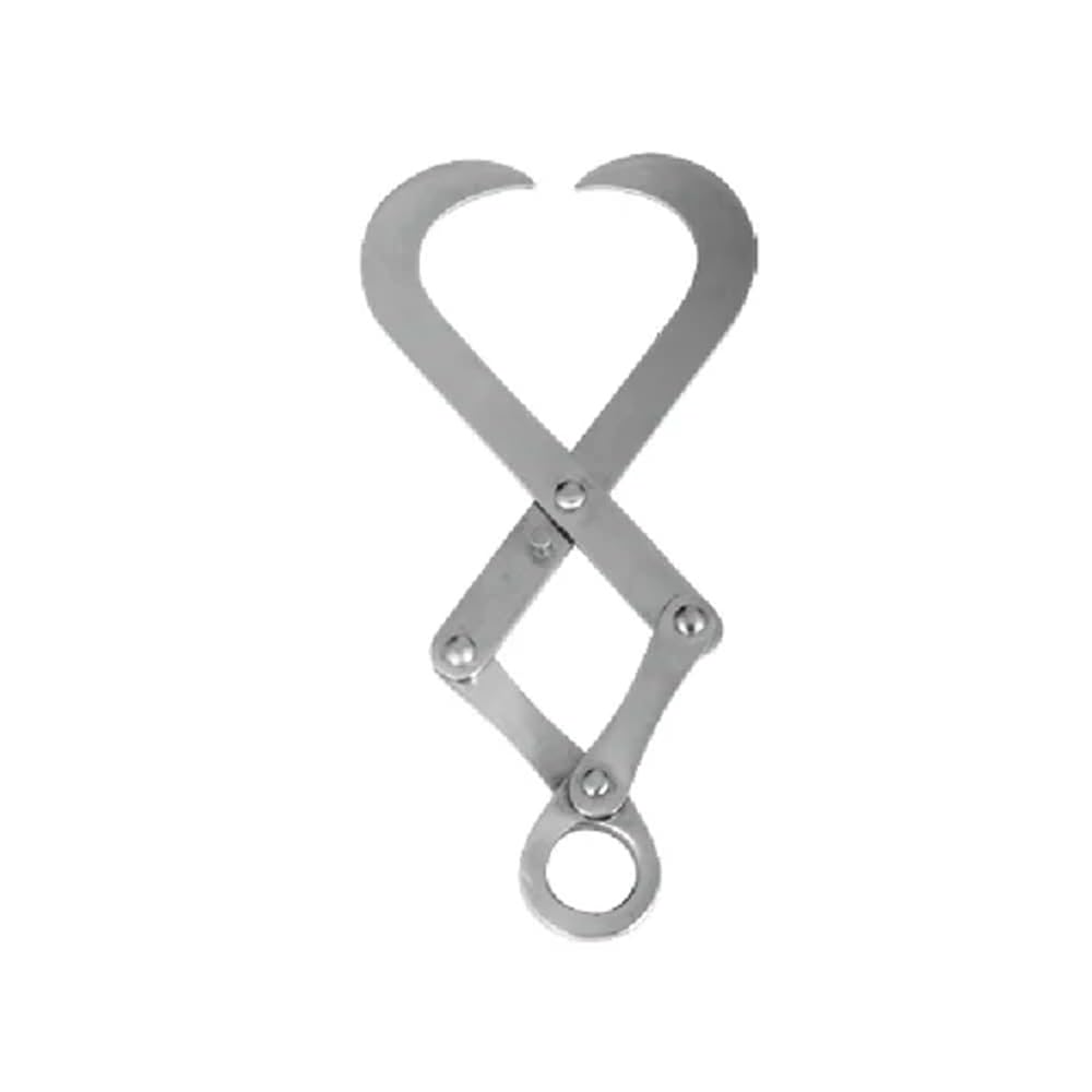 DrTail Premium 8” Double Action OB Hook for Veterinary Obstetrics - Durable Stainless Steel Design for Precision, Safety, and Efficient Assistance in Animal Care Procedures - Surgical Tool