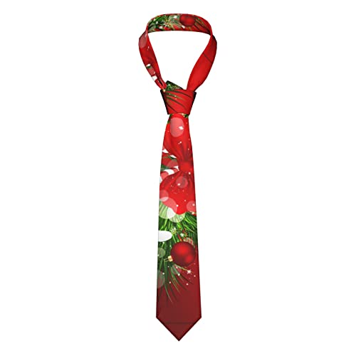Cravate en soie pour homme avec imprimé Merry Christmas Multicolore, Noir , taille unique Cover