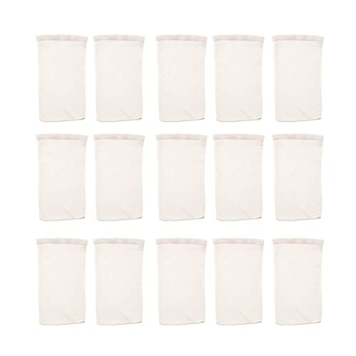 Entemah Pacote com 15 filtros de meias para skimmers de piscina, cestas, skimmers limpa detritos e f