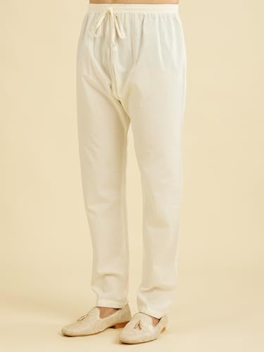 Image of DIWAS BY MANYAVAR Men's Cotton Solid Pyjama (1pc)