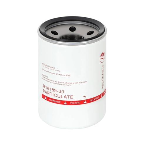 Filtrant carburant K82584 pour éliminer l'eau du gasoil 25 GPM