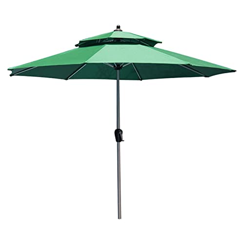 Parasols Parasol, 8,8 pies para Paraguas al Aire Libre para el Patio Trasero de balcón de la Piscina en la Piscina, el Paraguas del jardín Solar 8 Costillas Parasols