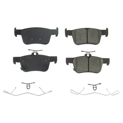 Image of PowerStop Rear Brake Pads for Acura Integra 2023-25 |TLX 2021-25 |Honda Accord 2018-25 |Civic 2020-24 |Insight 2019-22 - Z17 Ceramic Brake Pads with Installation Hardware, 17-2102