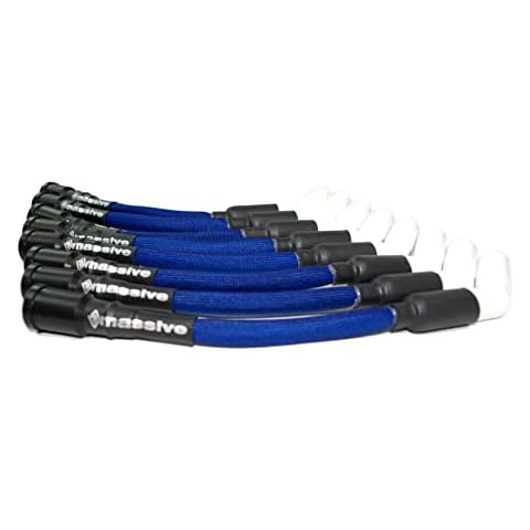 XERAMIK Ignition Spark Plug Wires Set Ceramic Cable Leads High Performance Racing Compatible with Ford Godzilla 7.3 Gas Engine F 350 250 F53 V8 Econoline Cutaway Chassis E Made in USA Cover