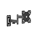 Mount World 1060 Black 15" to 27" Wall Mount for LCD Monitor Flat Screen TV with Swing Arm