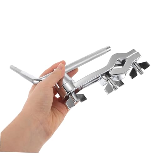 Accesorio soporte de montaje para batería Drum Mounting Arms con soporte para caja y soporte de cencerro miniatura 4