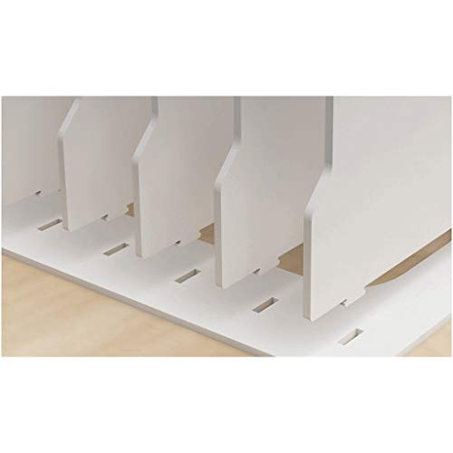 Rangement de bureau bois PVC multi-couches pour tri de documents