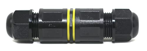 fiXte® 16A 450V 3 Pins IP68 Waterproof Electrical Cable Wire Connector 4M Depth Water (5-9mm) NEW QUICK CONNECT VERSION