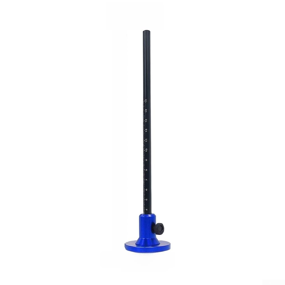 para calibre Trazado Anodizado Antióxido 22cm para calibre(Blue)