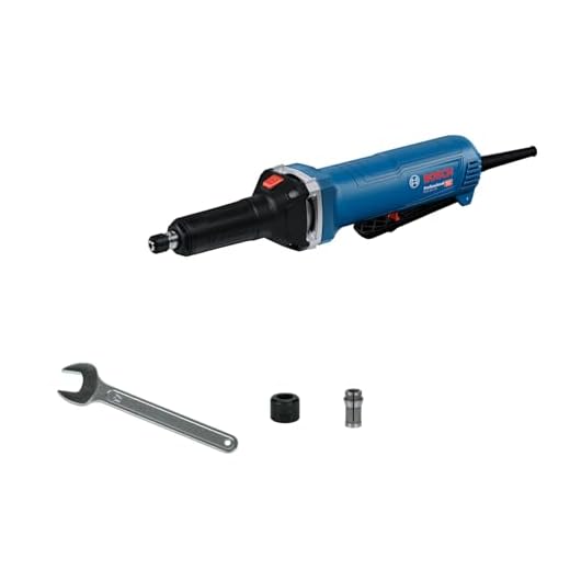 Fai Da Te Bosch Professional Smerigliatrice assiale GGS 30 LPS (750 W, con interruttore PROtection, Kickback Control, incl. 1 chiave, pinze da 6 mm con dado)