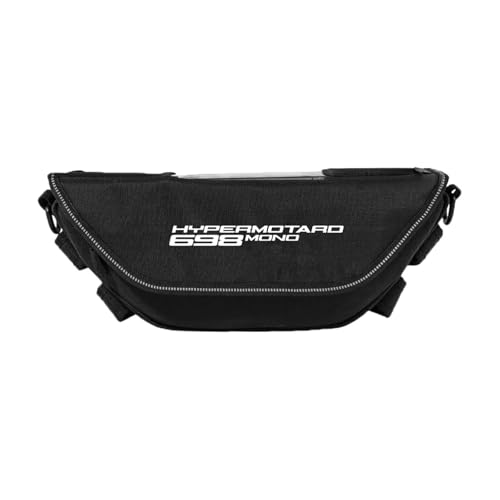 MINUCIANCOR Motorrad Grifftasche Navigationstasche Für Ducati Hypermotard Mono 698 Motorradzubehör: Wasser- Und Staubdichte Lenkertasche, Navigationstasche(FF-U)