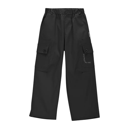 Girls Hiking Pants 2025 Trendy High Waist Y2k Baggy Cargo Pants Teen Girls Streetwear Hip Hop Dance Sweatpants Loose2