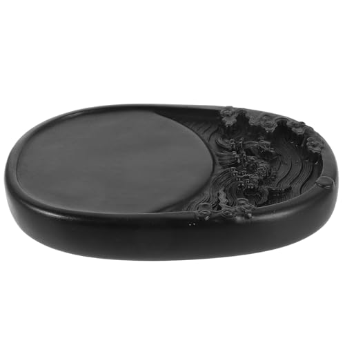 Pierre à encre chinoise portable pour préparer l'encre sans bavure