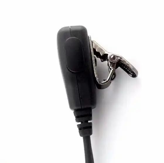 Image of Artek Walkie Talkies Earpiece With Mic 2 Pin D-Type Wired Headphones In Ear Headset For Baofeng UV5R BF 888S UV 82 BF F8 HP Kenwood 2 Way Radios,Black