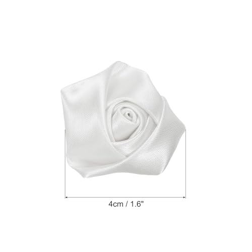 PATIKIL 1.6" Satin Ribbon Roses - Image 2