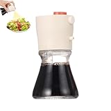 Dispensador de comestible, botella de 4 pulgadas, pulverizador de salsa de polipropileno, recipiente compacto y de de oliva para freidoras de aire caliente, barbacoa, hornear