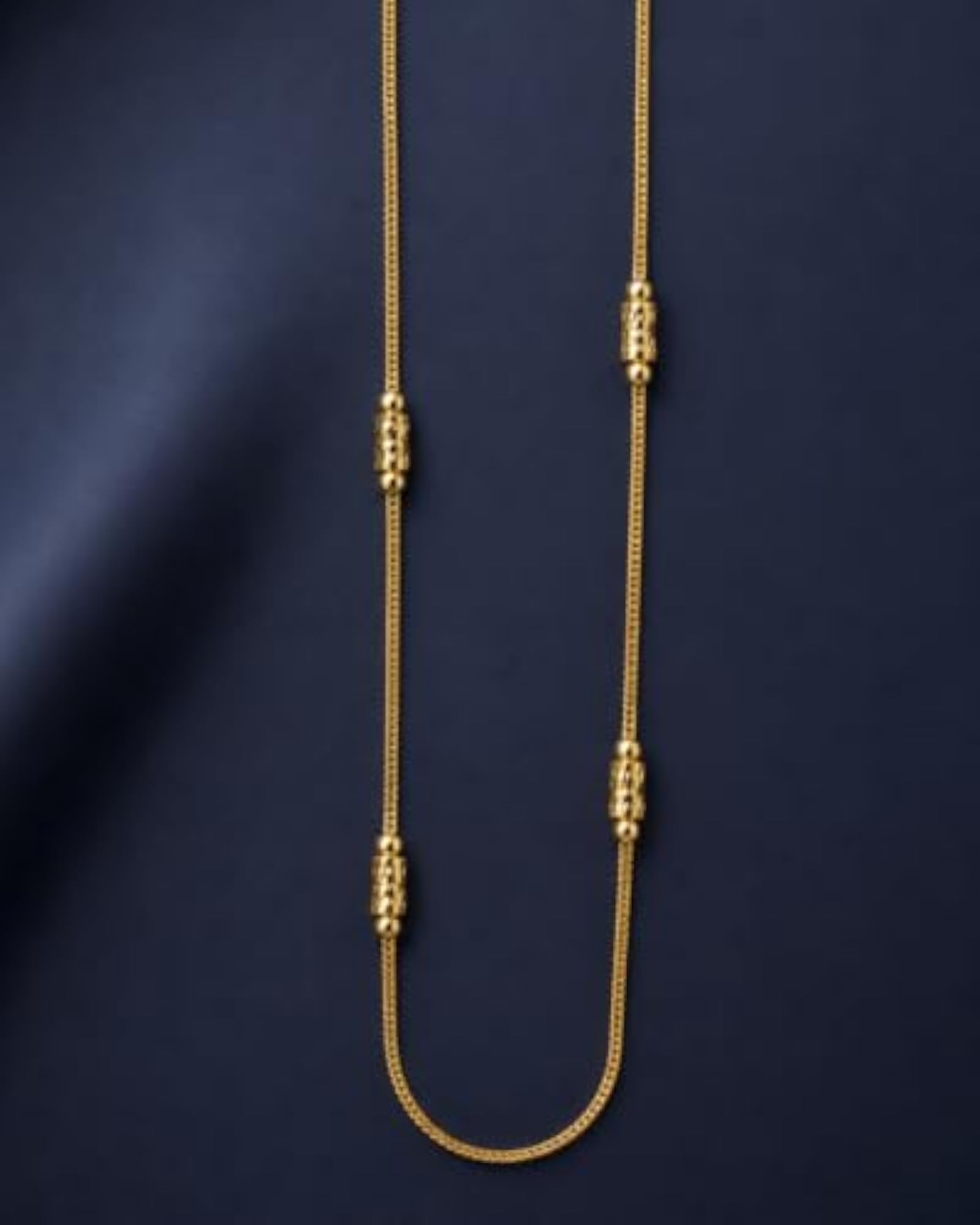 Stylish Gold Plated Elegant Daily Wear Chain for Women