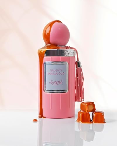 Sapil Naughty Vanilla Oud Eau De Parfum for Women – Long-Lasting Sweet Vanilla & Caramel Perfume with Musk, Amber & Oud – Luxury Arabic Gourmand Fragrance – 3.38 oz - Image 6