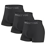 MEETYOO Compression Shorts Men, 3/4/5 Pack Spandex Running Shorts Athletic Workout Sport Performance Baselayer Underwear